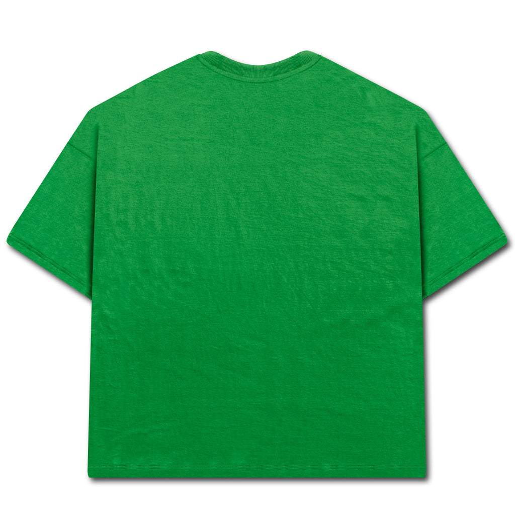 Camiseta Alive Oversized Basic Logo Verde