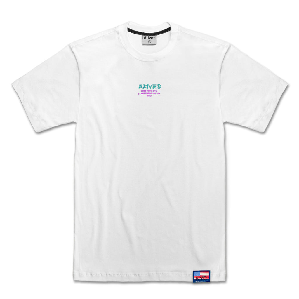 Camiseta Alive Origins 1970 Branco