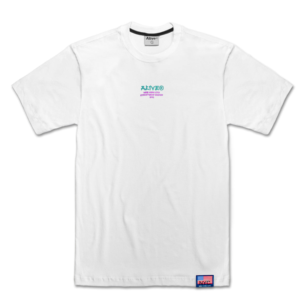 Camiseta Alive Origins 1970 Branco