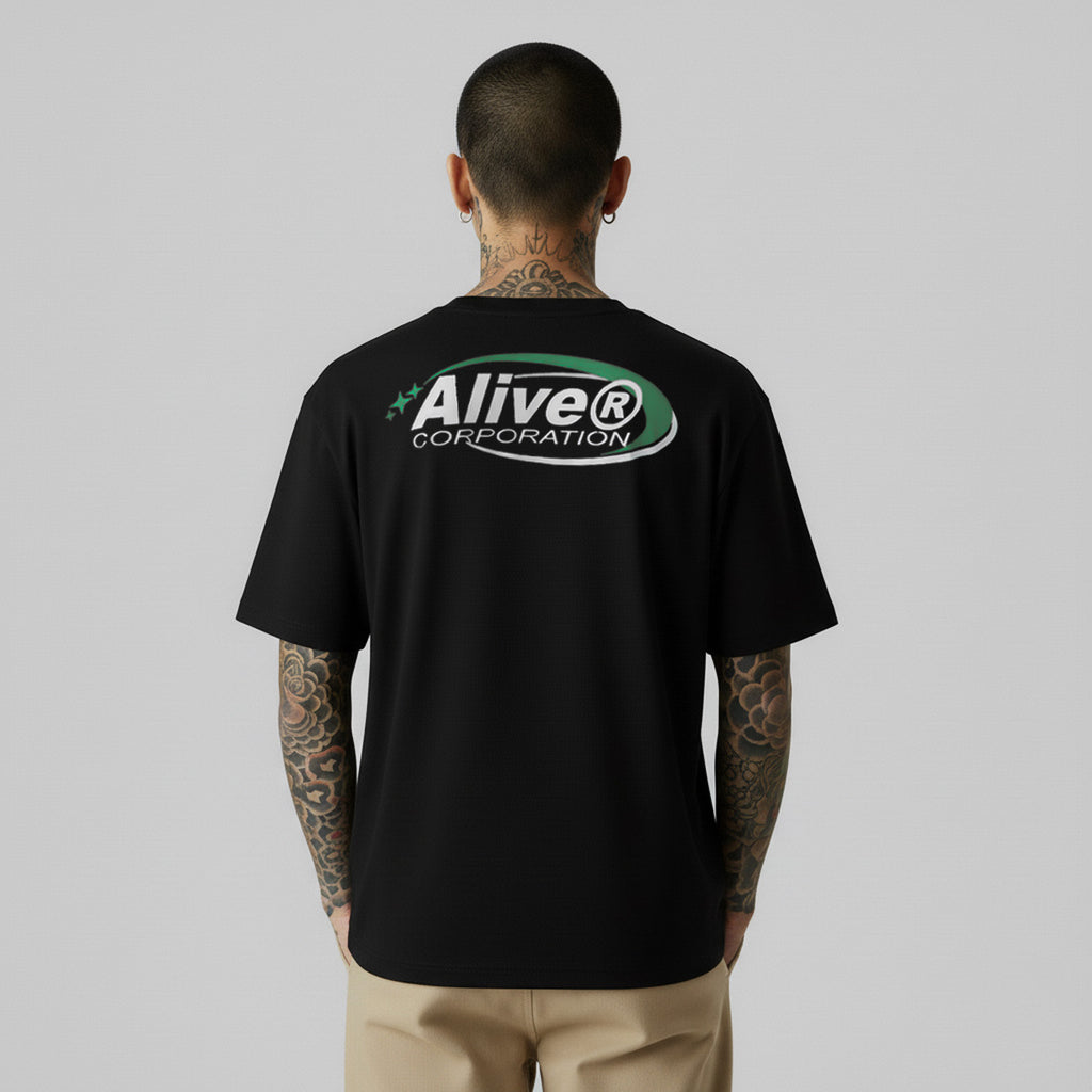 Camiseta Alive New Corporation Preto