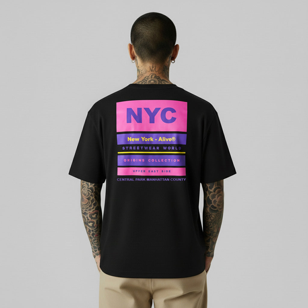 Camiseta Alive Origins Collection Preto