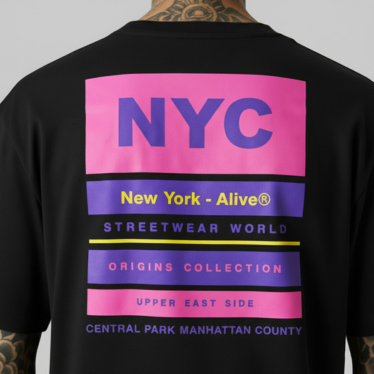 Camiseta Alive Origins Collection Preto