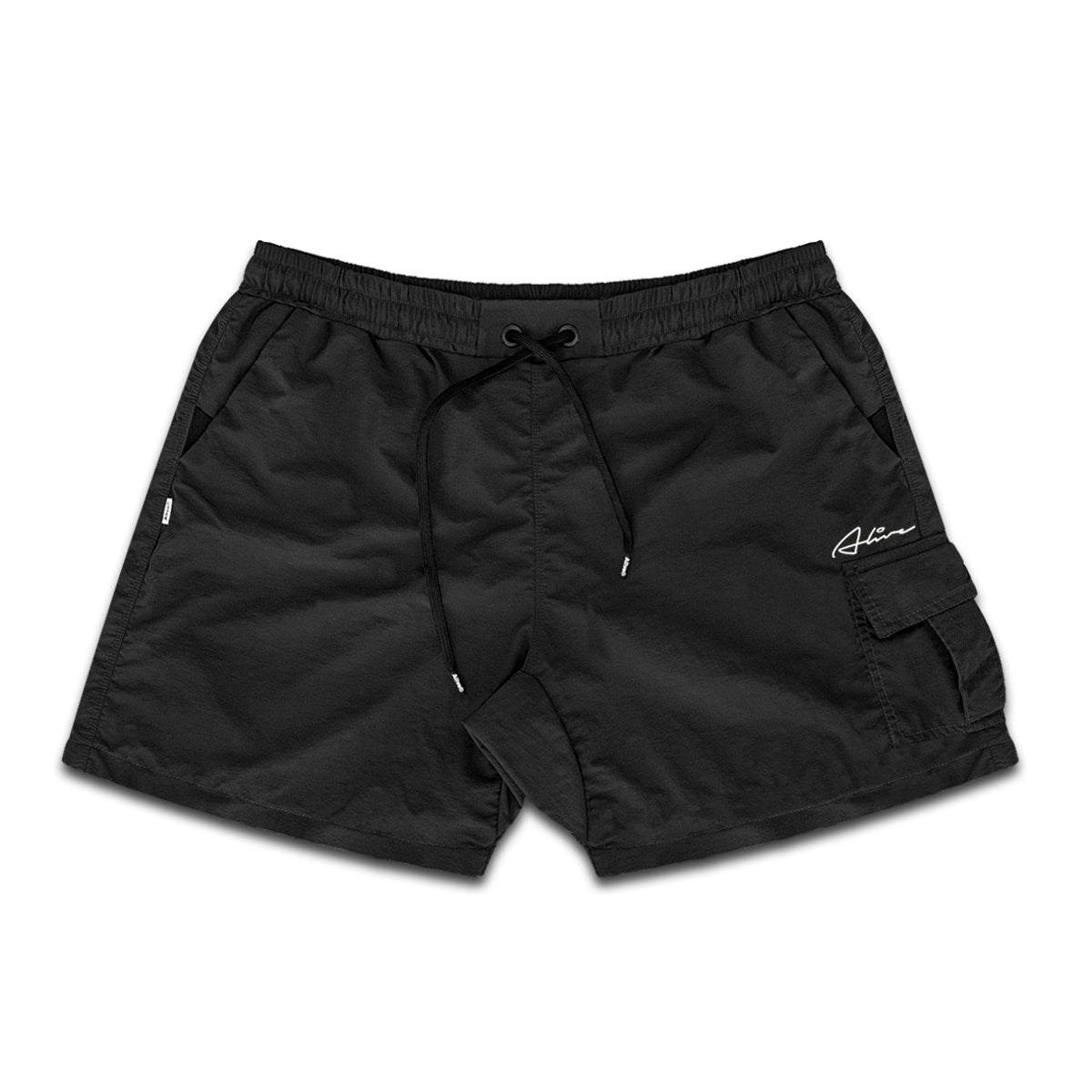 Short Alive Cargo Rubric Preto