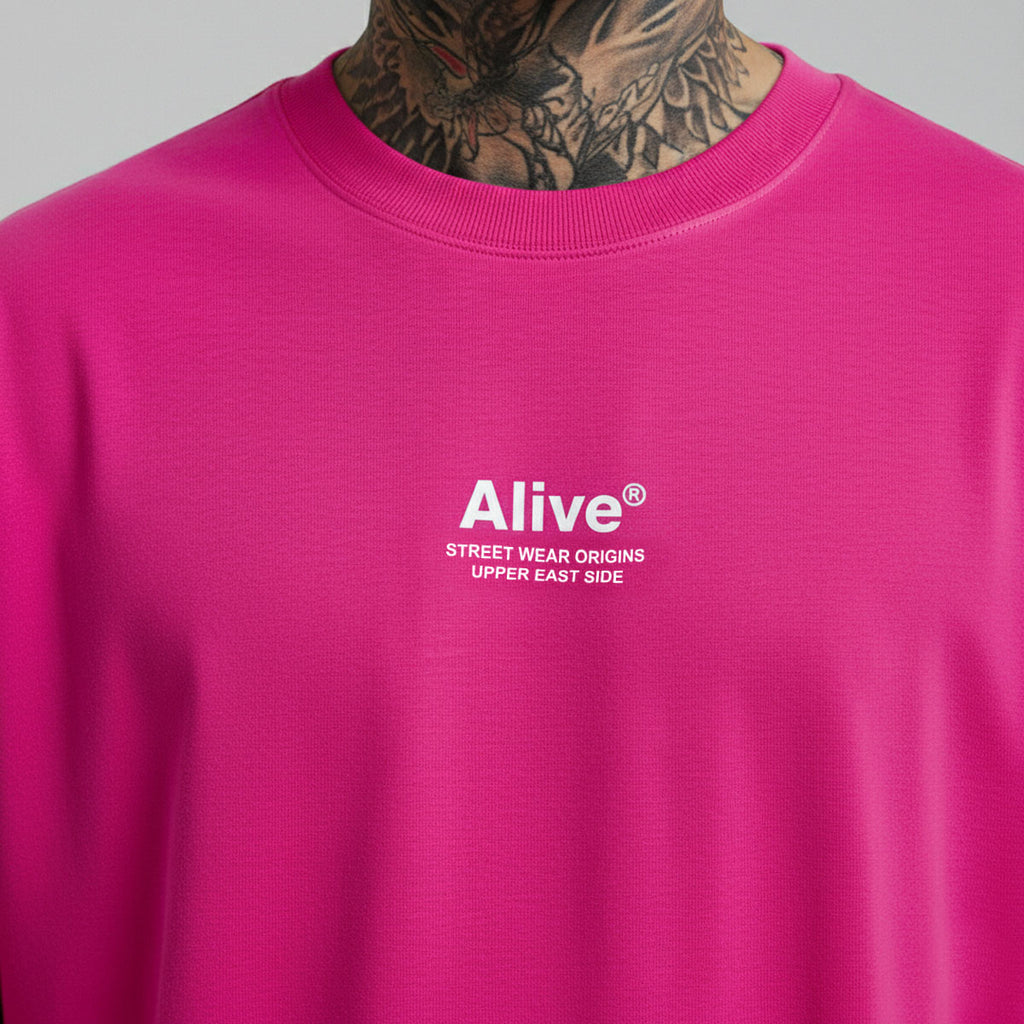 Camiseta Alive Origins Rosa Chiclete