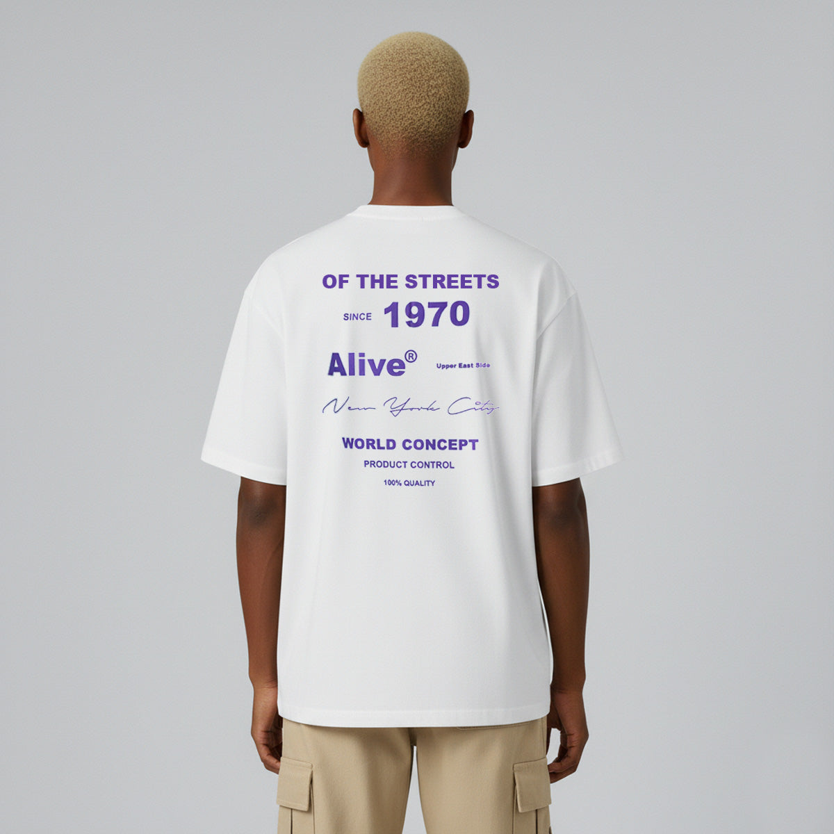 Camiseta Alive Since 70s Branco