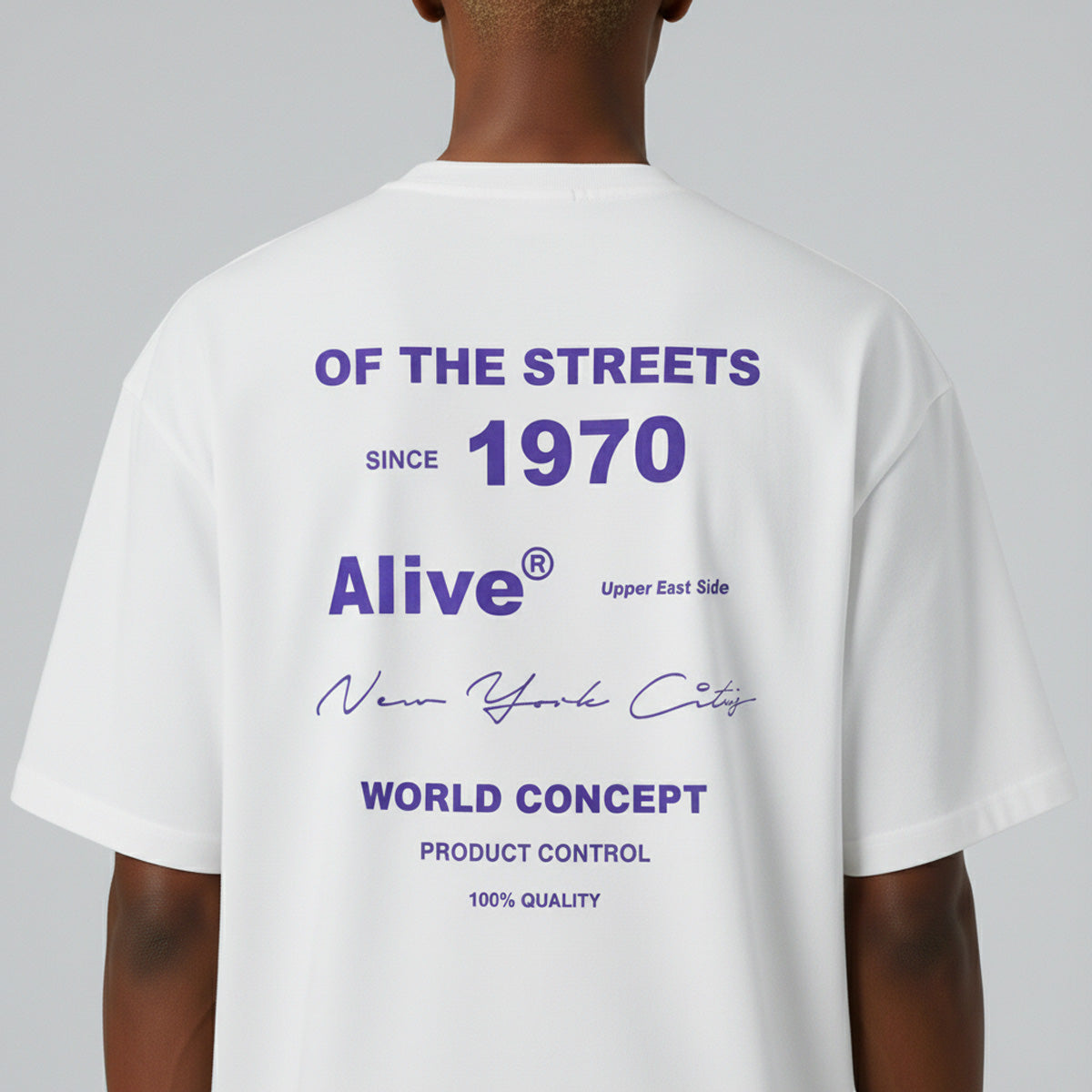 Camiseta Alive Since 70s Branco