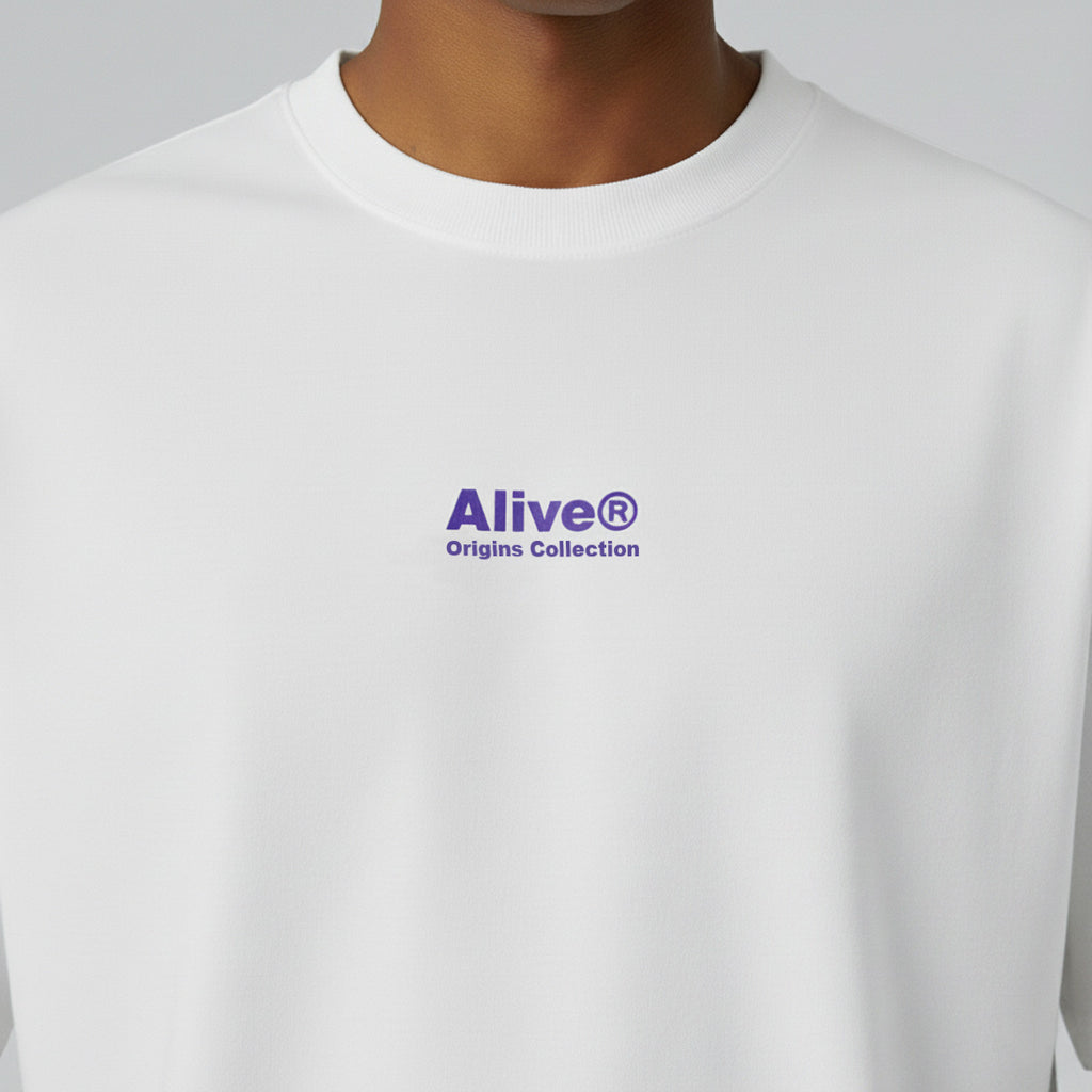 Camiseta Alive Since 70s Branco