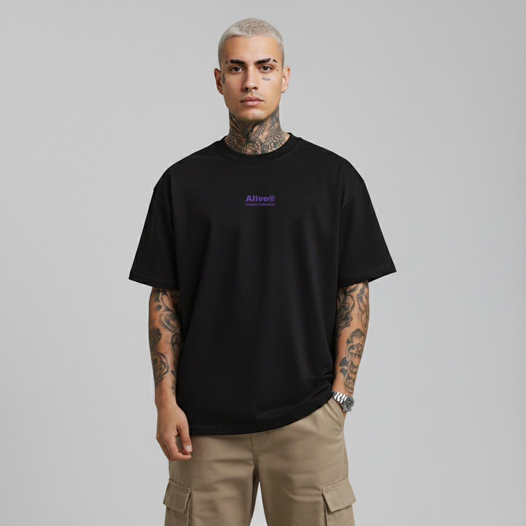 Camiseta Alive Since 70s Preto