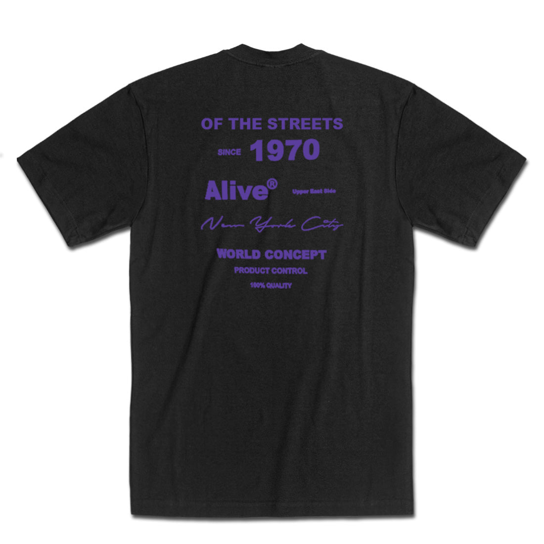 Camiseta Alive Since 70s Preto