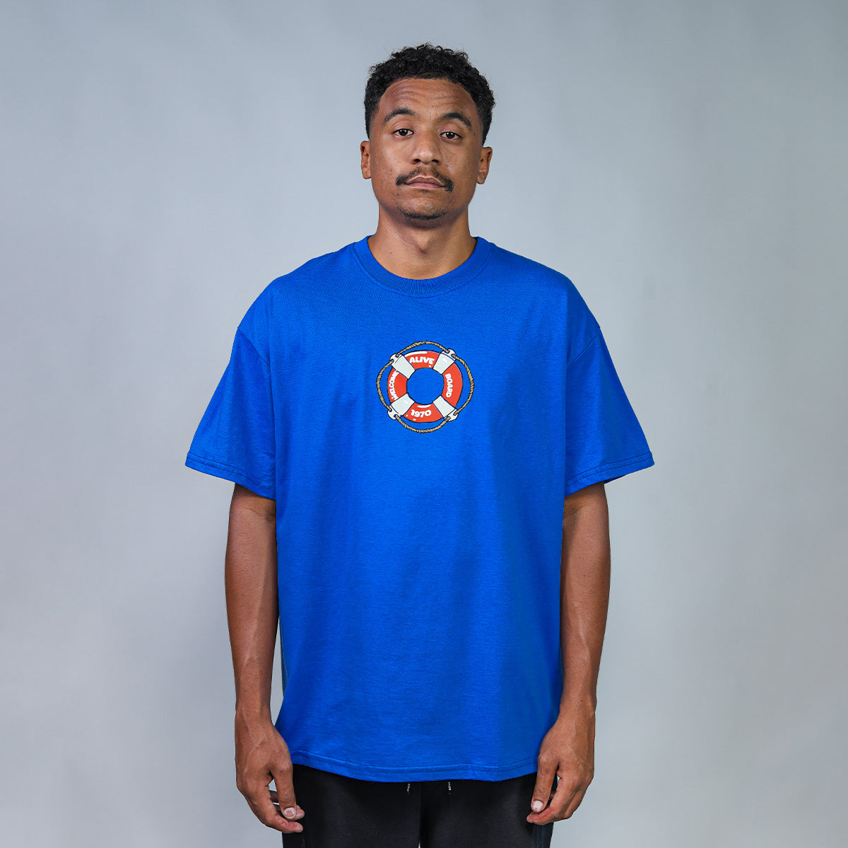 Camiseta Alive Floater Azul Royal