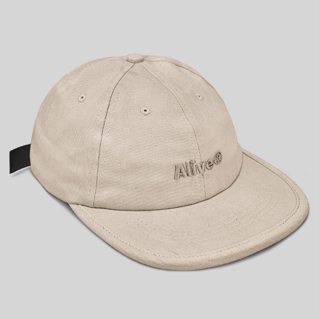 Boné Alive Six Panel Logo Bege Texas
