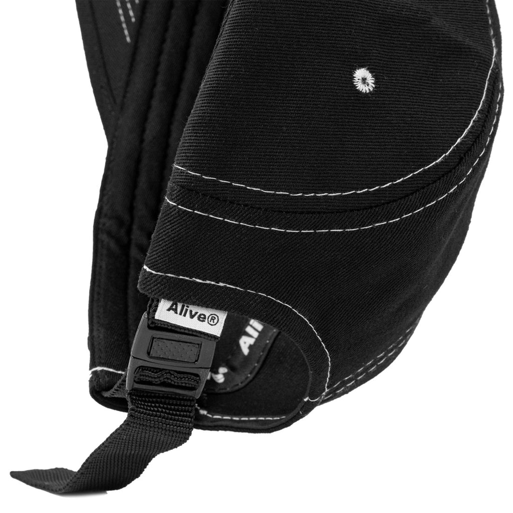 Boné Alive Line White Five Panel Preto