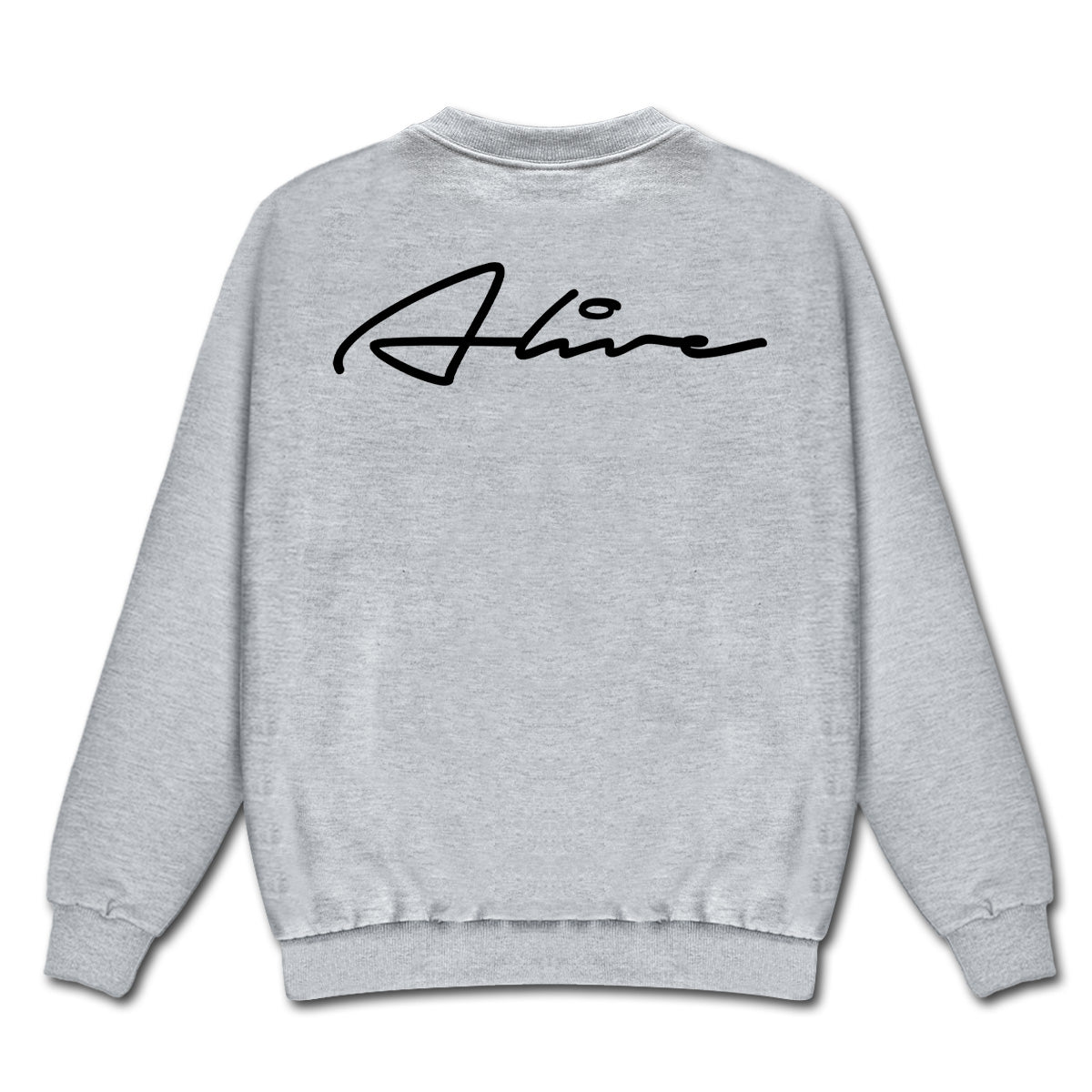 Moletom Alive Careca Rubric Cinza