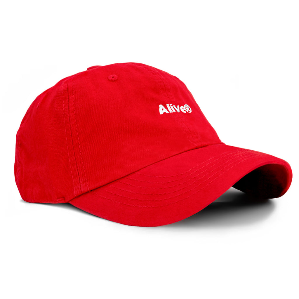 Boné Alive Strapback Vermelho Branco