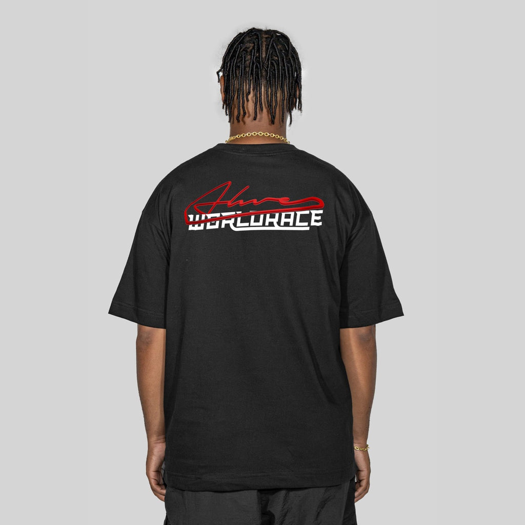 Camiseta Alive Oversized Circuit Preto