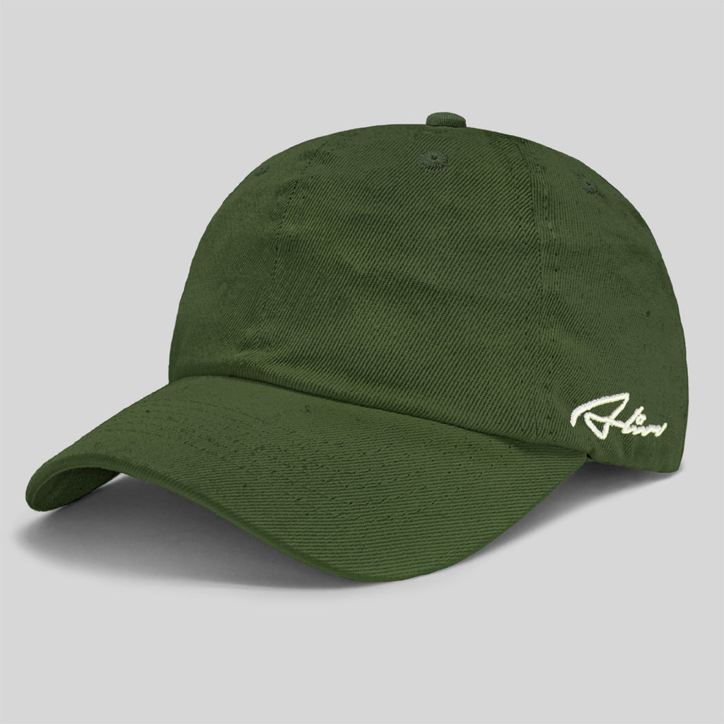 Boné Alive Dad Hat Side Rubric Verde Texas