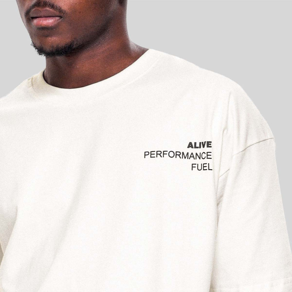 Camiseta Alive Oversized Fuel Off White - Texas