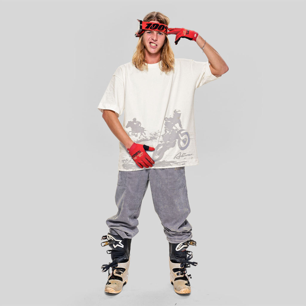Camiseta Alive Oversized Texas Off White - Texas