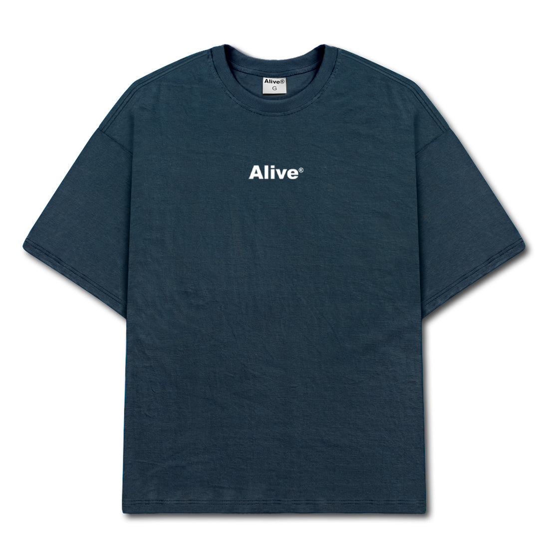 Camiseta Alive Basic Azul Marinho