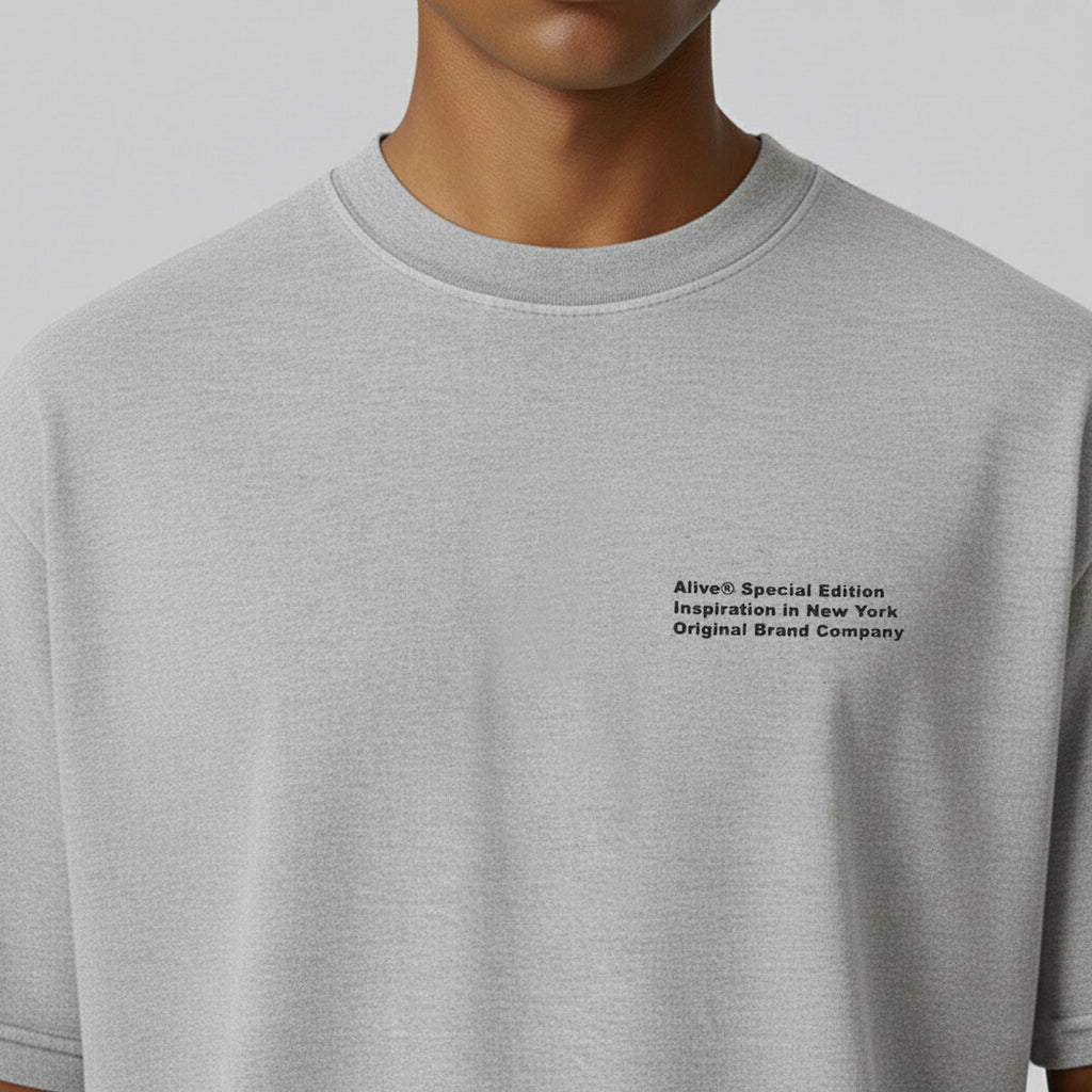 Camiseta Alive Special Edition Cinza