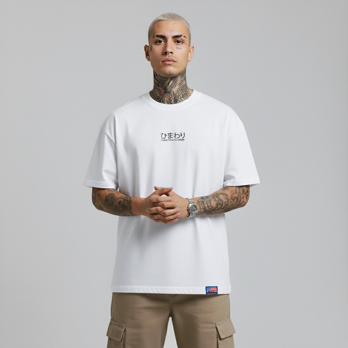 Camiseta Alive Sunflower Branco