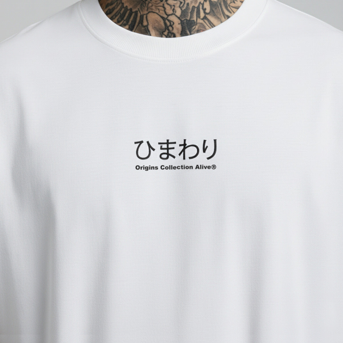 Camiseta Alive Sunflower Branco