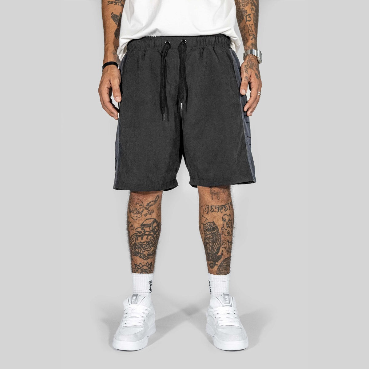 Short Alive Tec Range Preto