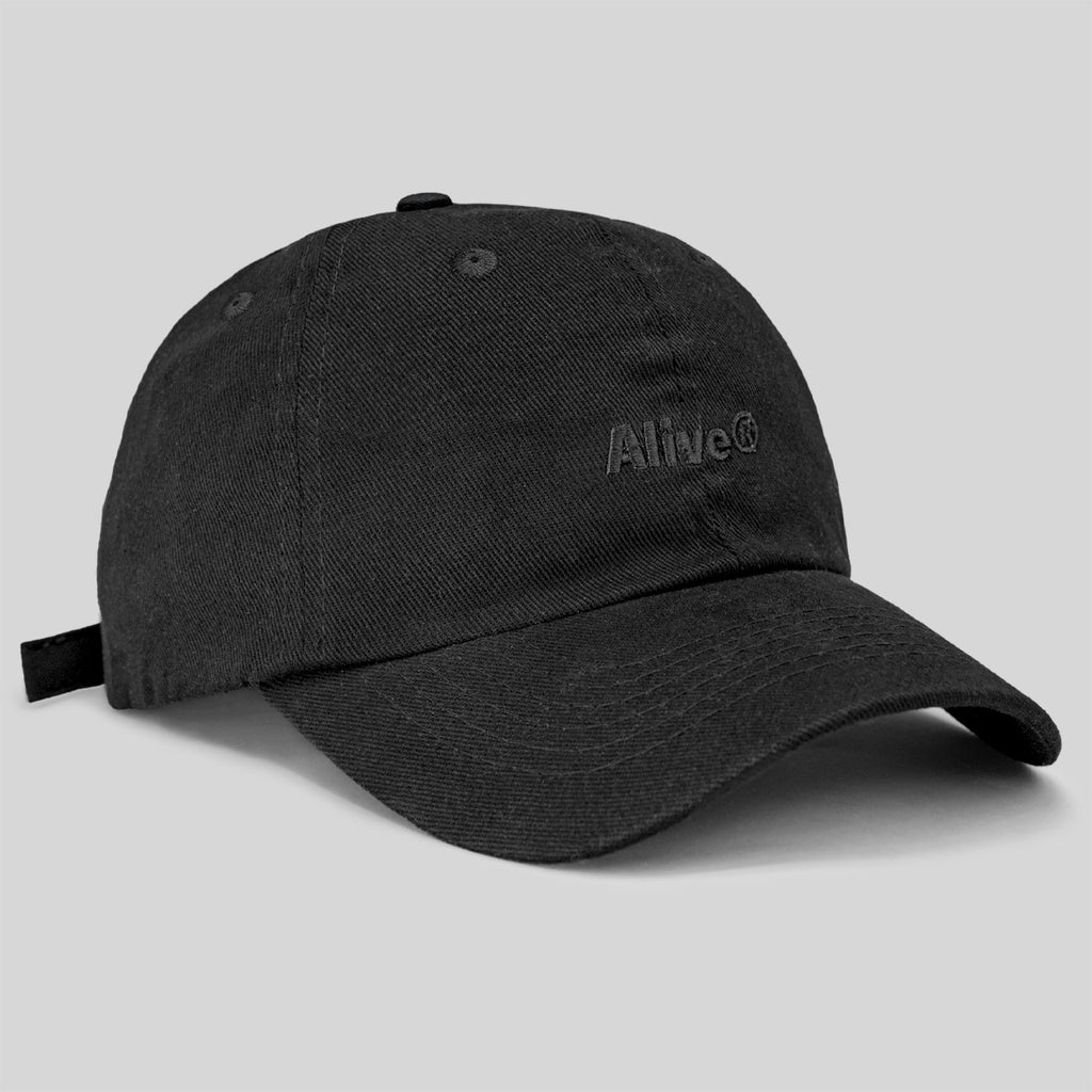 Boné Alive Dad Hat Logo Preto Texas