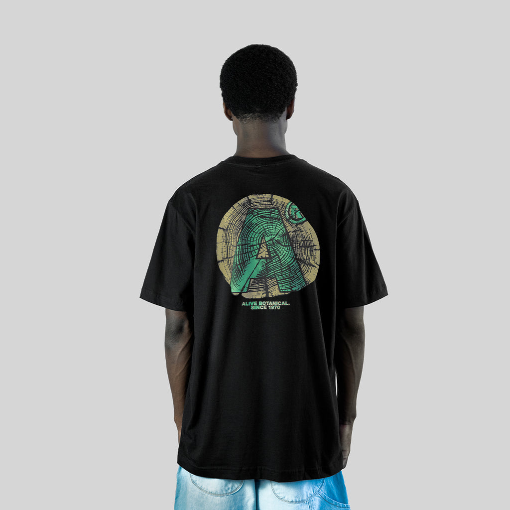 Camiseta Alive Trunk Preto