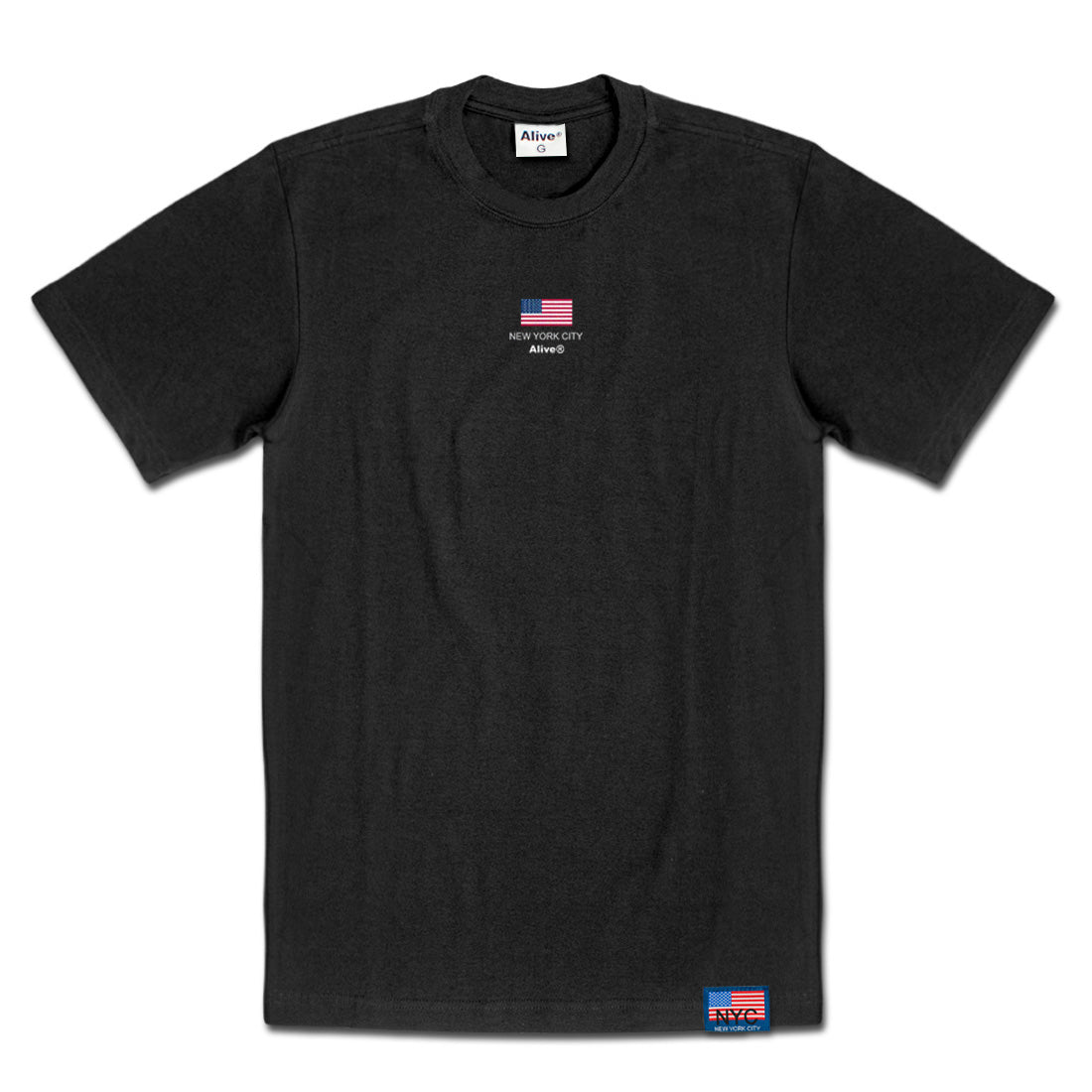 Camiseta Alive U.S.A Preto