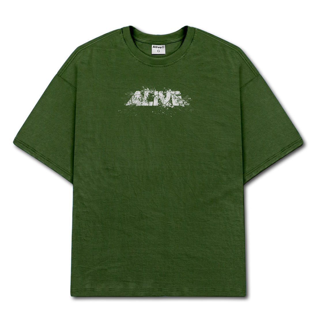 Camiseta Alive Destroyed Verde