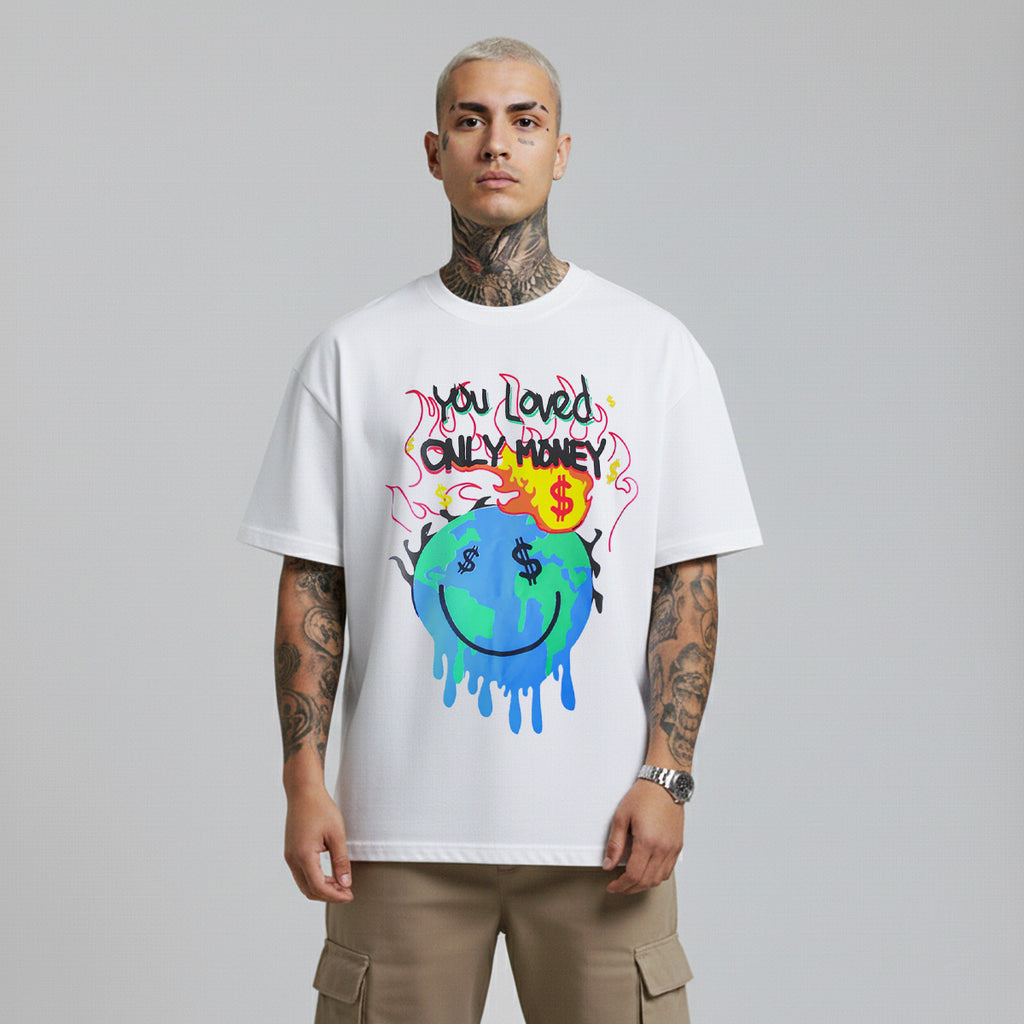 Camiseta Alive World Cash Branco