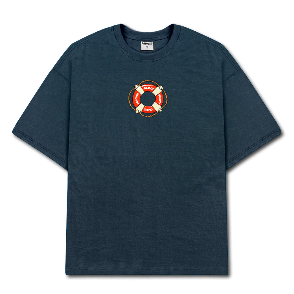 Camiseta Alive Floater Azul Marinho