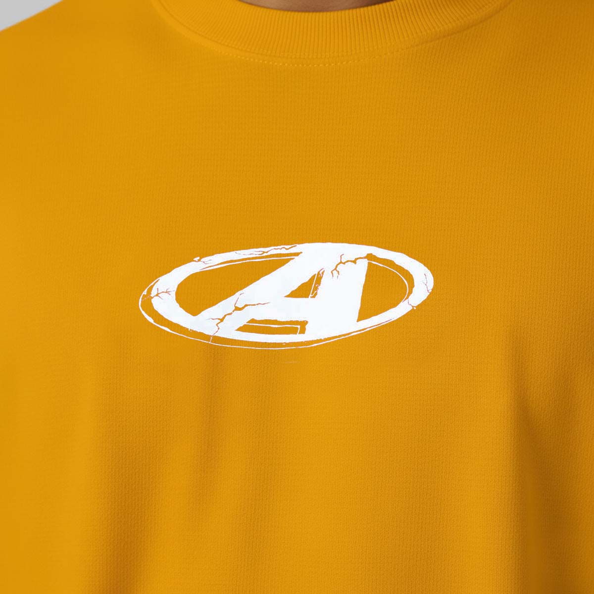 Camiseta Alive Stone Mostarda