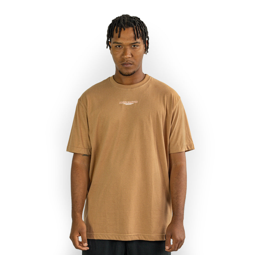 Camiseta Alive Canyon Marrom