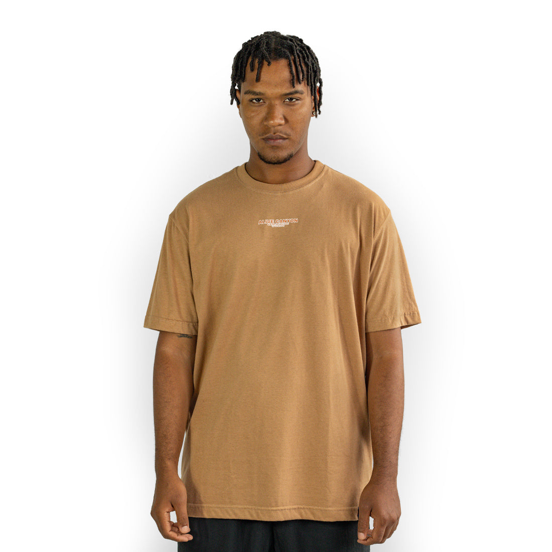 Camiseta Alive Canyon Marrom