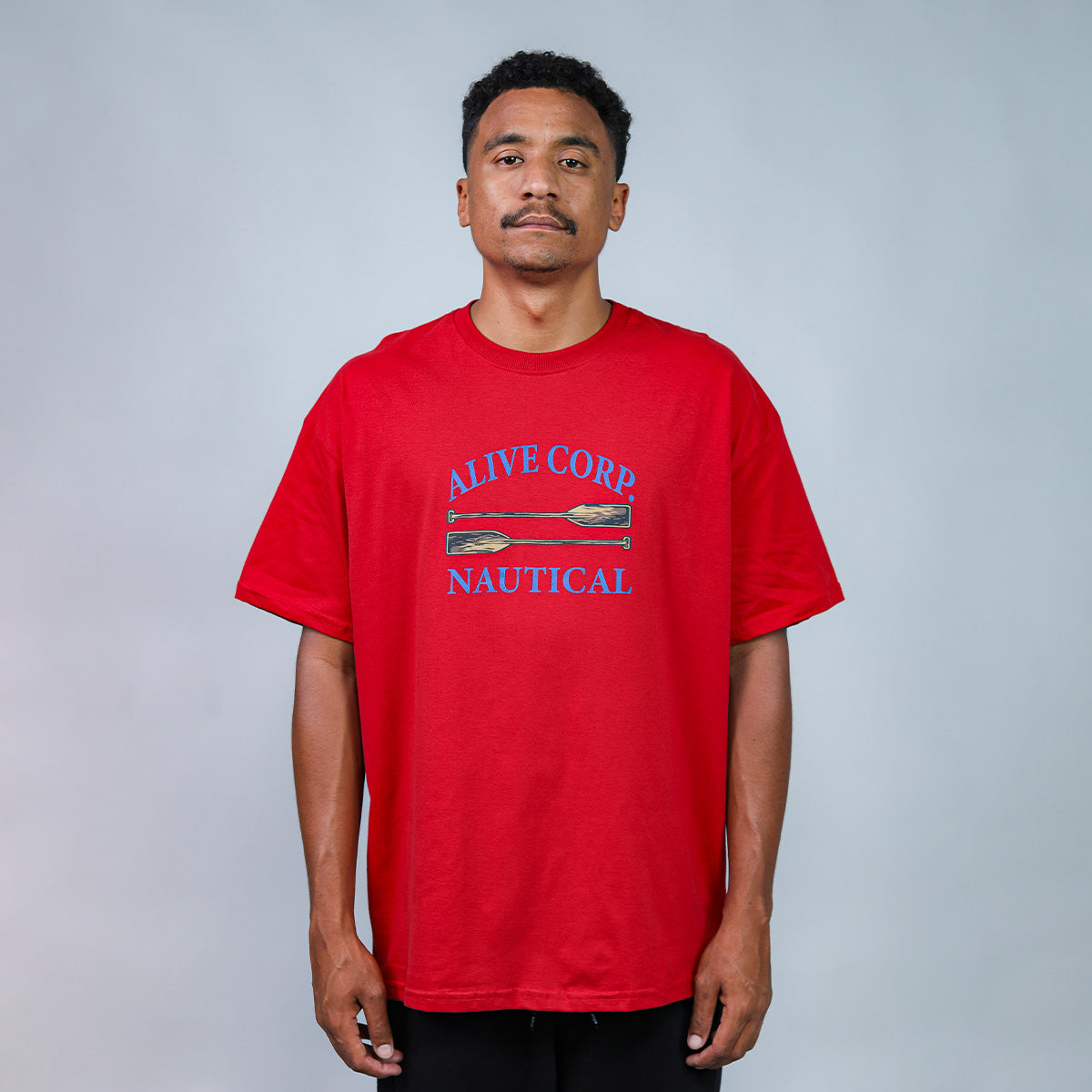 Camiseta Alive Paddle Vermelho