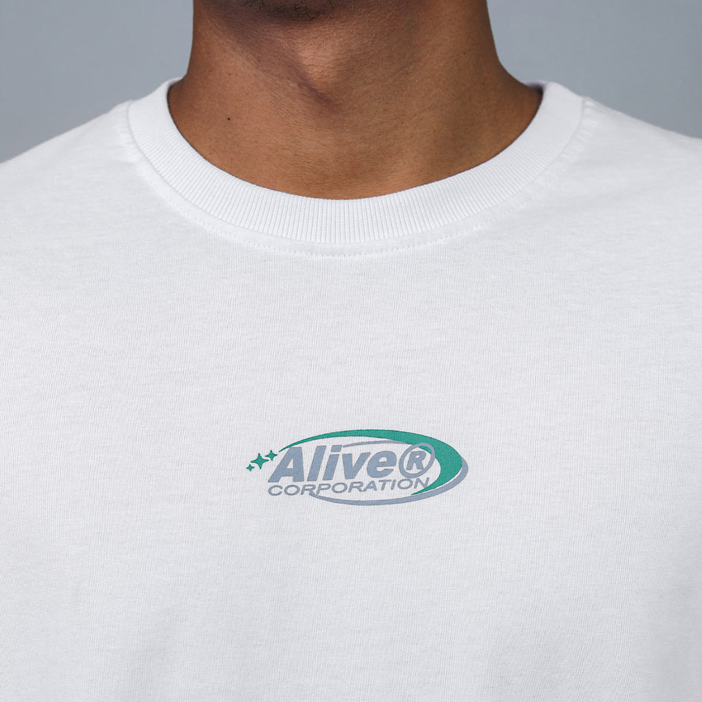 Camiseta Alive New Corporation Branco