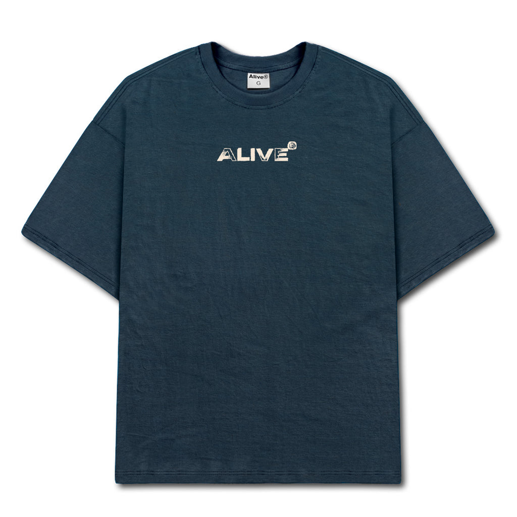 Camiseta Alive Ship Azul Marinho