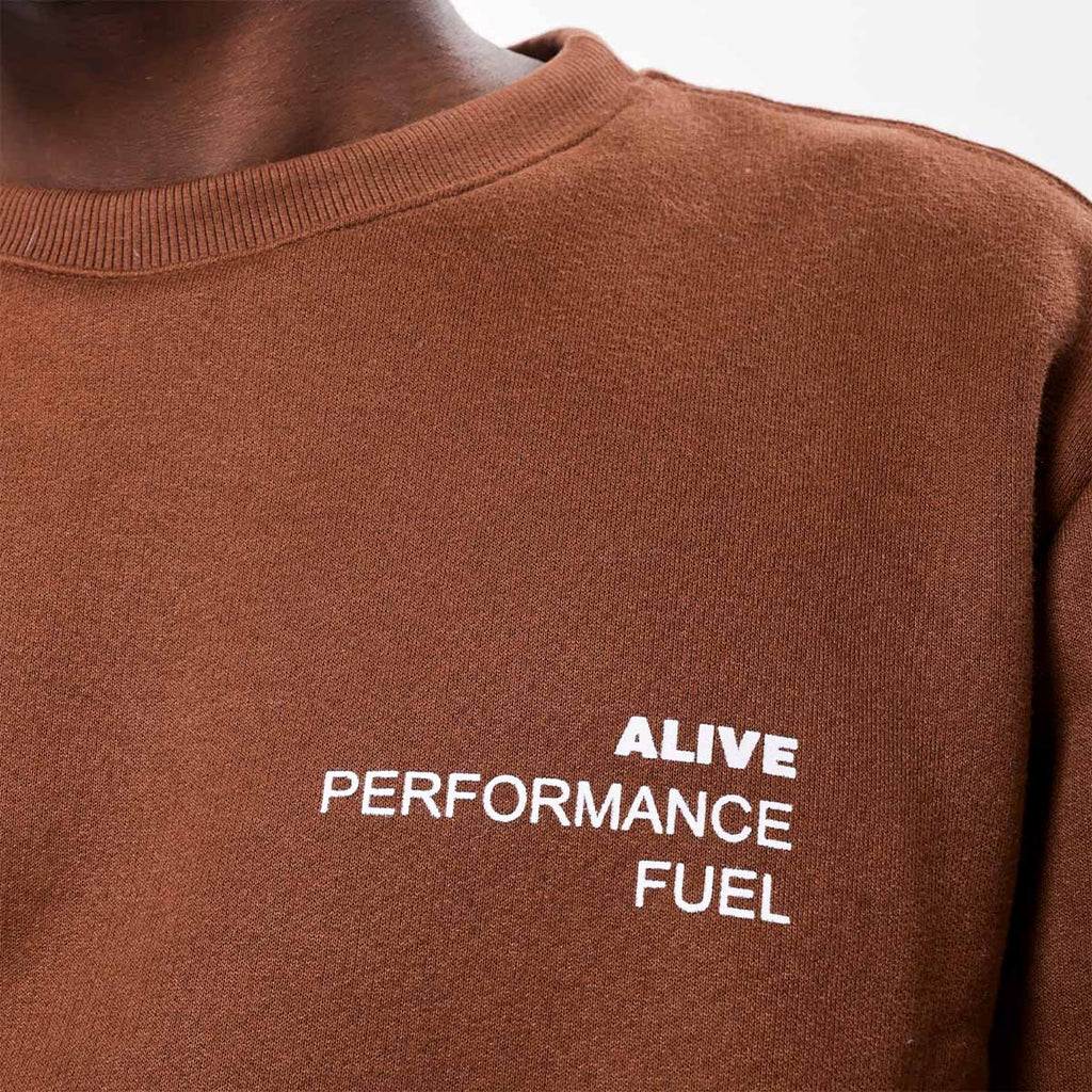 Moletom Alive Careca Fuel Marrom - Texas