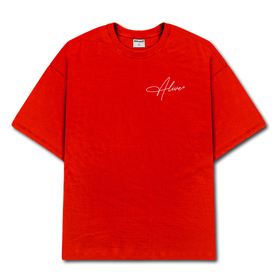 Camiseta Alive Signature Vermelho