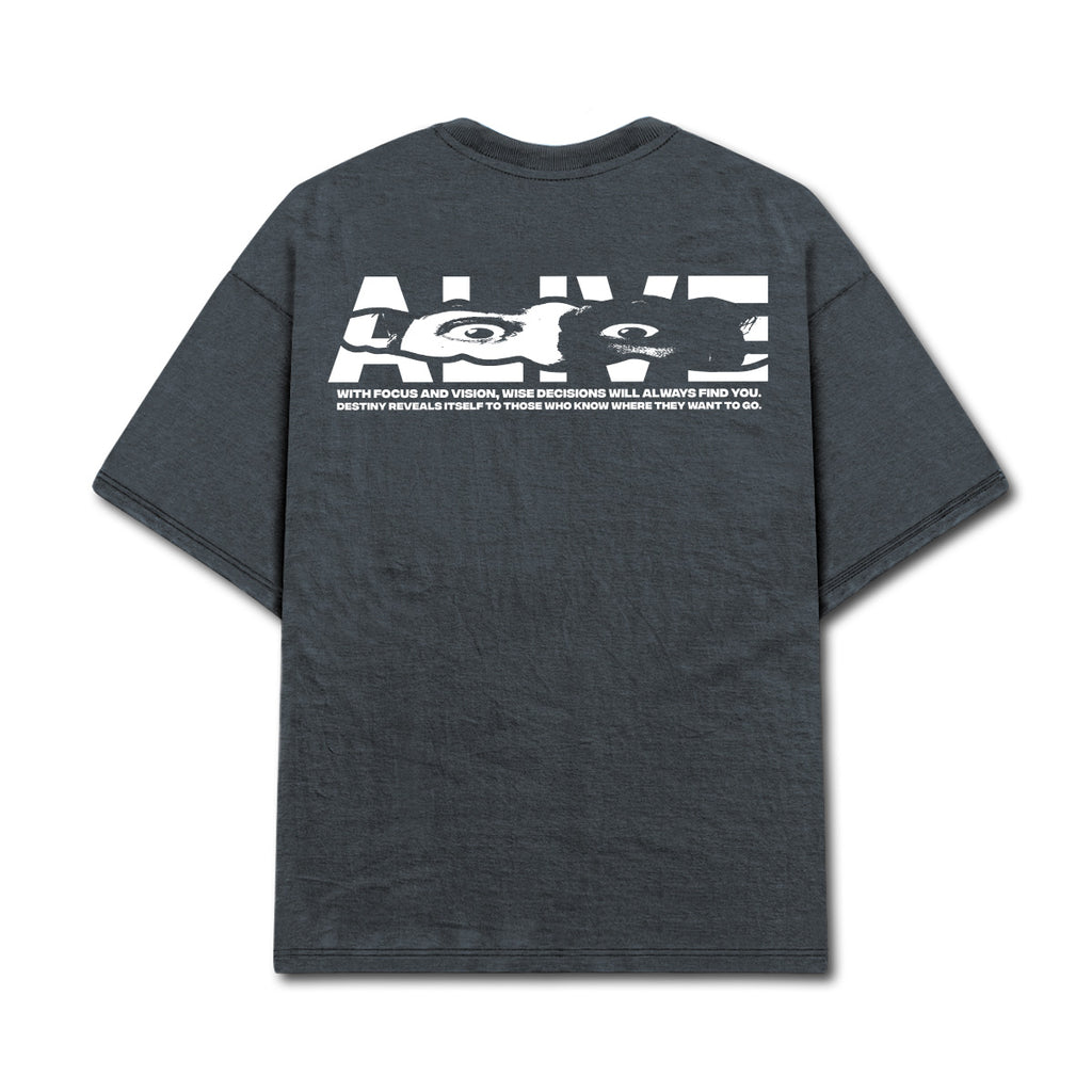 Camiseta Alive Clássica Eyes Cinza