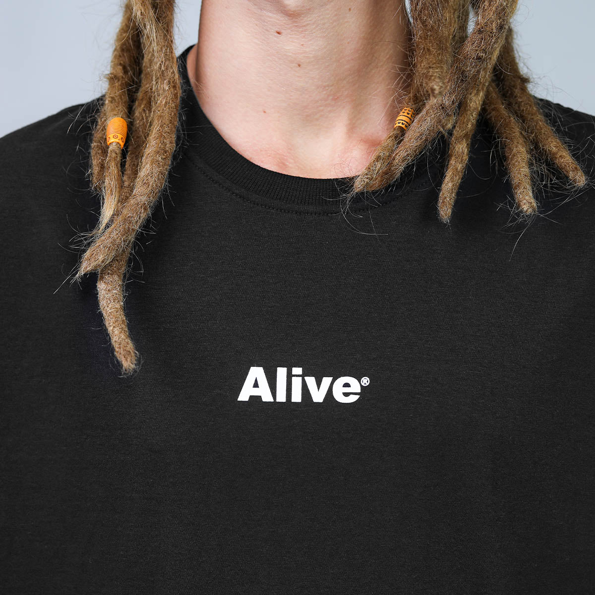 Camiseta Alive Logo Basic Preto