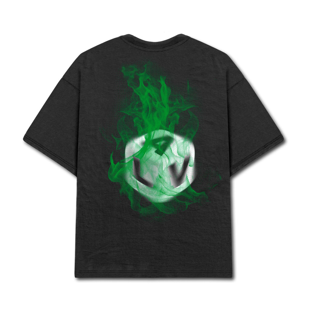 Camiseta Alive Clássica Flame Preto