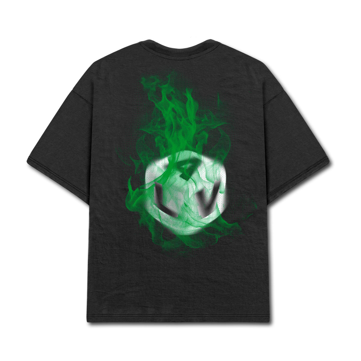Camiseta Alive Clássica Flame Preto