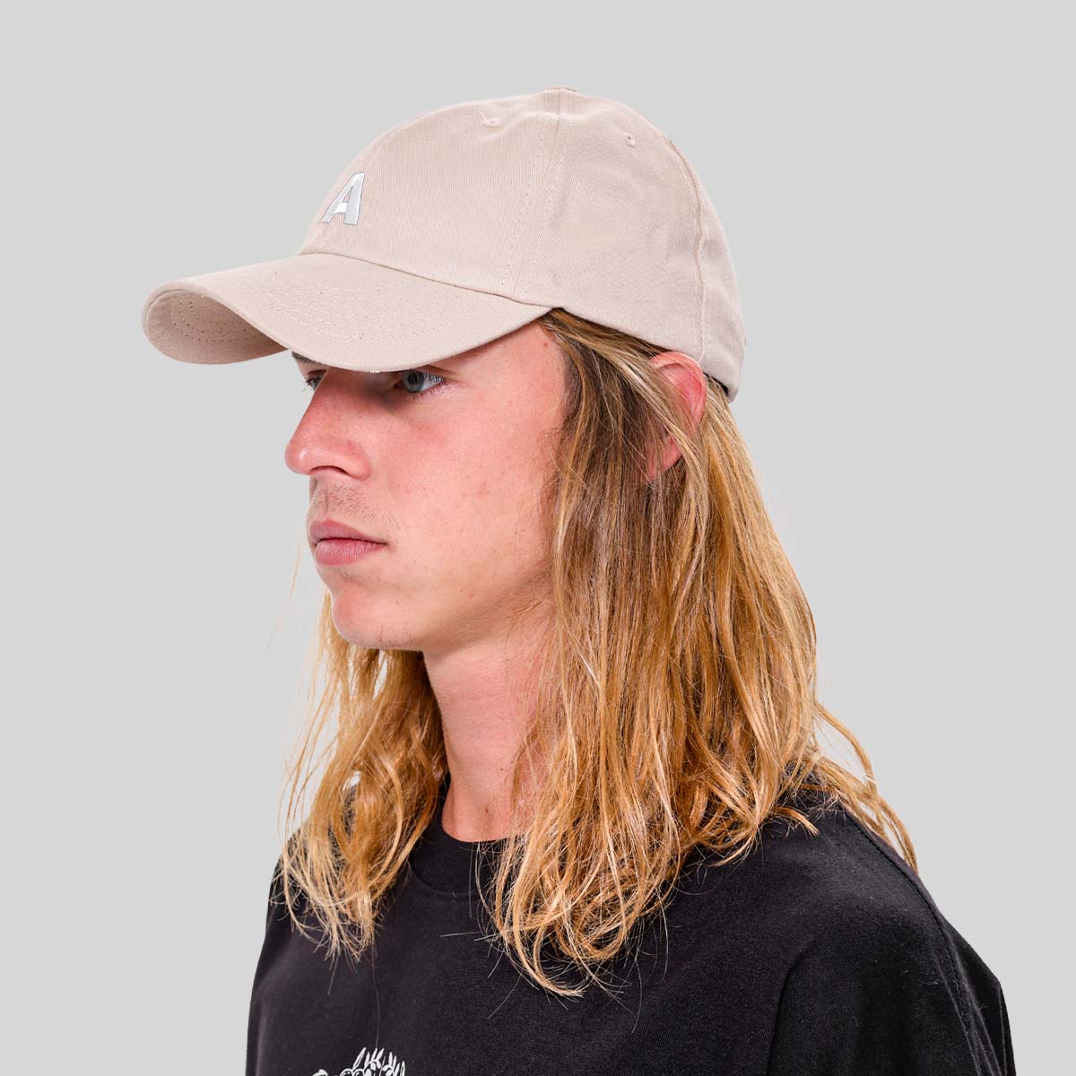 Boné Alive Dad Hat Font Bege Texas
