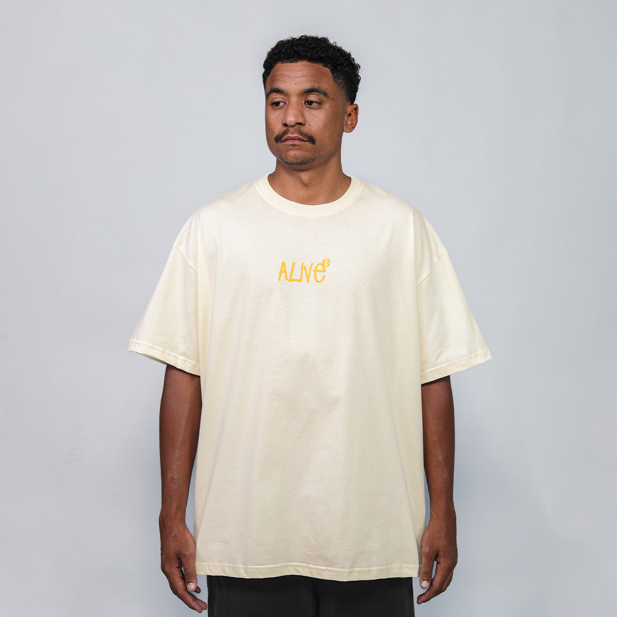 Camiseta Alive Oversized Essencial Nautic Off White