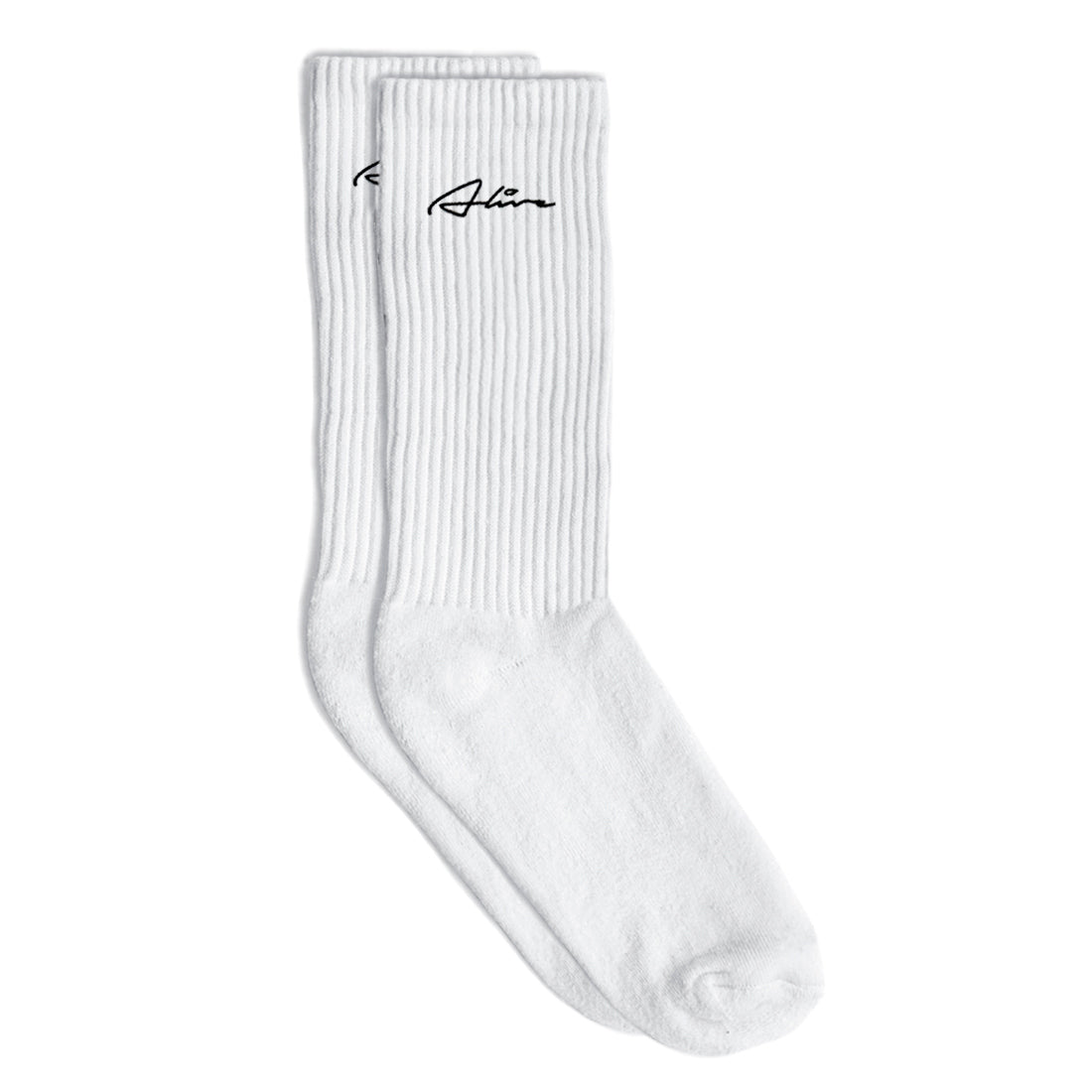 Meia Alive Rubric Branco