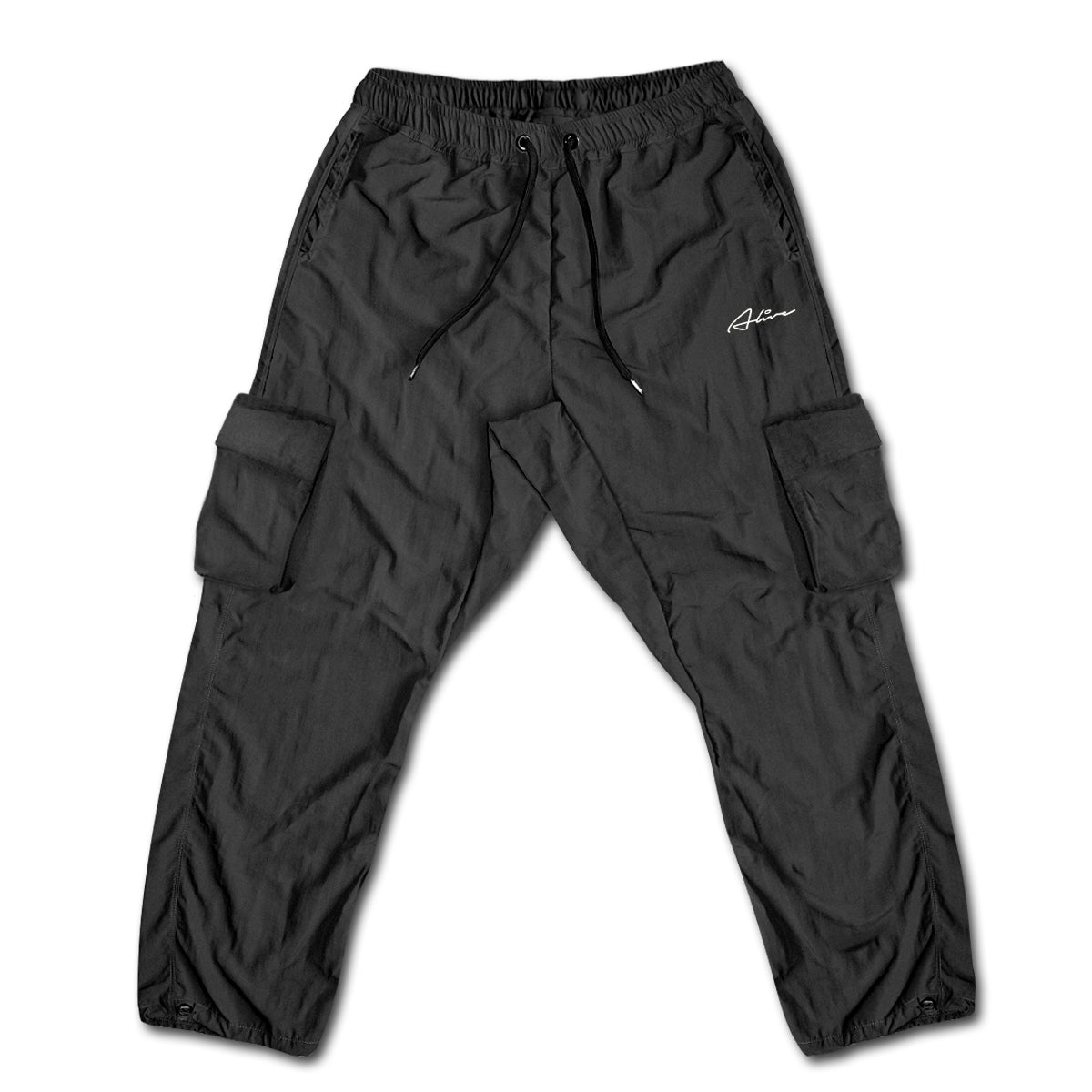 Calça Alive Cargo Rubric Unissex | Preto preto