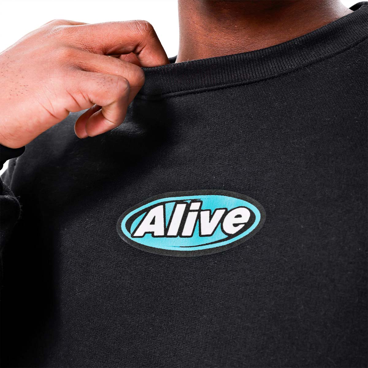 Moletom Alive Careca Water Preto - Texas